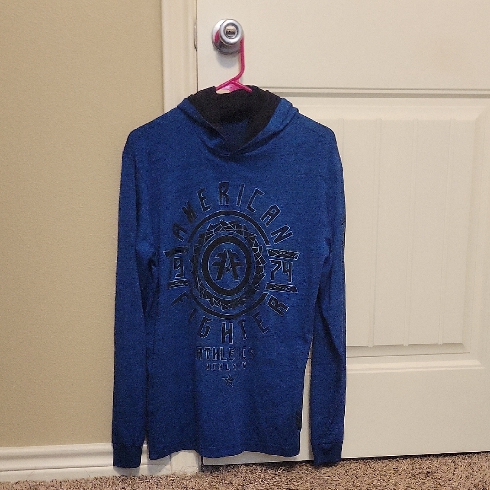 American Fighter Blue Hoodie